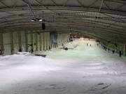 View from above of the slope