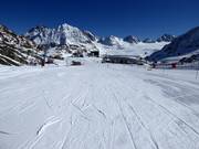 Practice slope at Pitztal Glacier