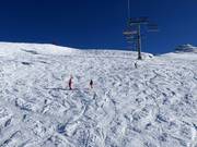 Deep-snow slope at the 8-seater chairlift Familienglück