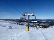 Toppekspressen - 6pers. High speed chairlift (detachable) with bubble and seat heating