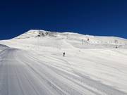 Intermediate Karleiten run and Pleisen steep slope