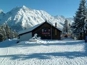 Mountain hut tip Palüdhütte