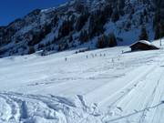 Easy slope at Flühen in Lech