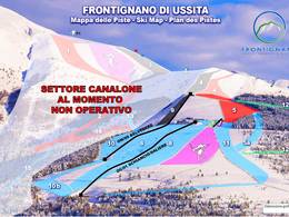 Trail map Frontignano 360 – Ussita