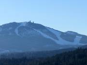 View of the ski area at Großer Arber