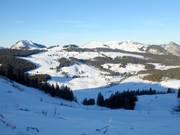 View from the Gschlössl over the Postalm