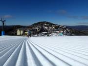 Very good slope grooming at Mt. Hotham