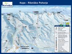 Trail map Ribnica na Pohorju – Ribniško Pohorje