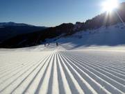 Perfect slope grooming in the La Molina/Masella ski area