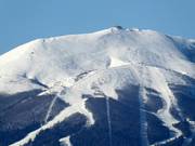 View of the slopes at the summit of Bjelašnica