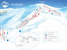 Trail map Voras – Kaimaktsalan