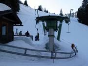 Sattelkurvenlift - T-bar