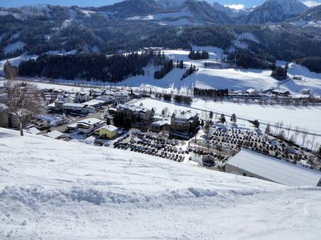 Villgraten Mountains: access to ski resorts and parking at ski resorts – Access, Parking Sillian – Thurntaler (Hochpustertal)