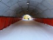 Ski tunnel of the Familienabfahrt