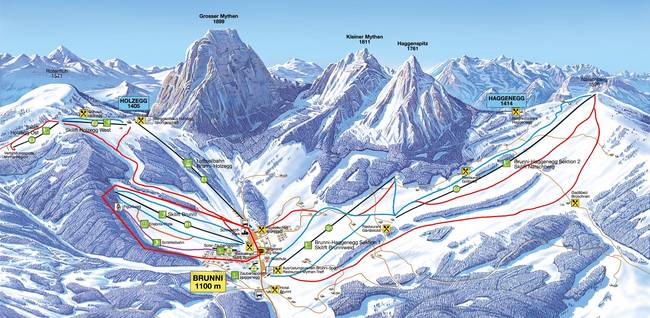Brunni - Holzegg - Haggenegg