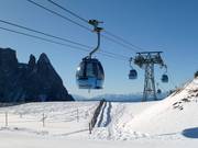 Seis - Seiseralm - 16pers. Gondola lift (bicable circulating ropeway)