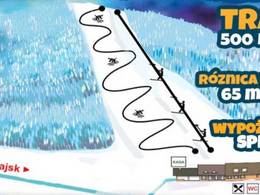 Trail map Zloty Stok w Krzeszowie