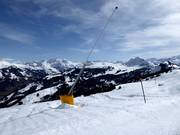 Snow lance at Rinderberg