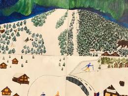 Trail map Avasaxa – Dorotea