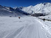 Beginner slope Sandiger Boden