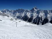 Exciting freeride areas at the Gandegg-Hockenhorngrat gondola