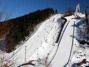 Short and sweet: The slopes next to the St. Georg-Schanze