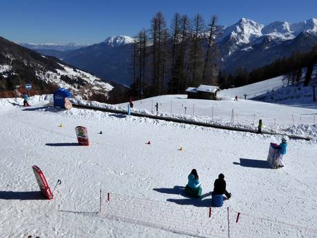 Children's area & practice area run by Skischule Ultental