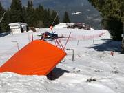 Rope tow at the mountain station