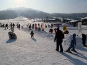 Free conveyor belt at the valley station