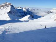 Wide slope from Jochstock to Jochpass