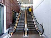 Orderly access to the gondola lift