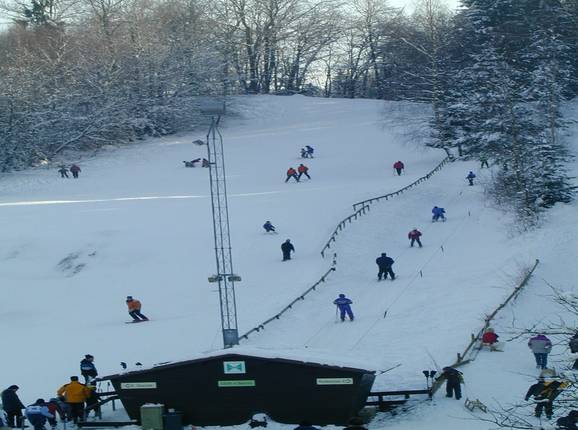 Skilift Ebersberg - Rope tow/baby lift with low rope tow