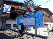 Large information board at the Schatzbergbahn