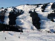 Wide slopes in Les Gets