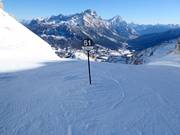 Difficult slope No. 51 Forcella Rossa