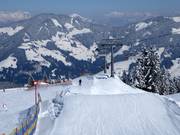 Wave run at the Hahnkopfbahn