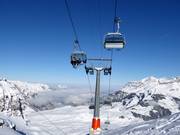 Trübsee-Jochpass - 4pers. High speed chairlift (detachable) with bubble