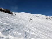 Freeride area at the Kals II gondola