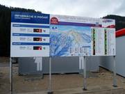 Information board at the valley station