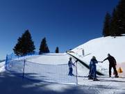 Conveyor belt at the Piffing mountain station