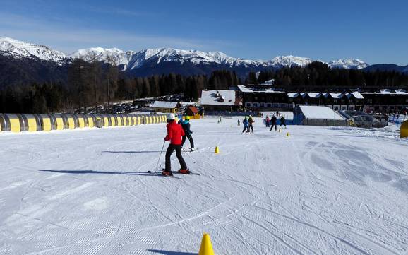 Ski resorts for beginners in Friuli-Venezia Giulia – Beginners Zoncolan – Ravascletto/Sutrio
