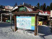 Information board at Hotel Rila