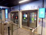 Access to the cross-country trails in the SNØ ski hall