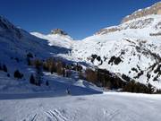 View towards Passo Pordoi