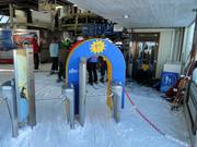Children's access in Oberlech at the Petersbodenbahn
