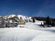 Practice slope at SilverStar Mountain Village