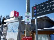 The lifts are powered by green energy.