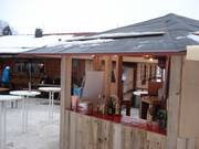 Snow bar at the valley station