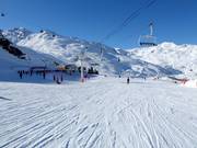 Easy slope in Val Thorens