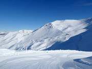 View over the Mt. Hutt ski area
